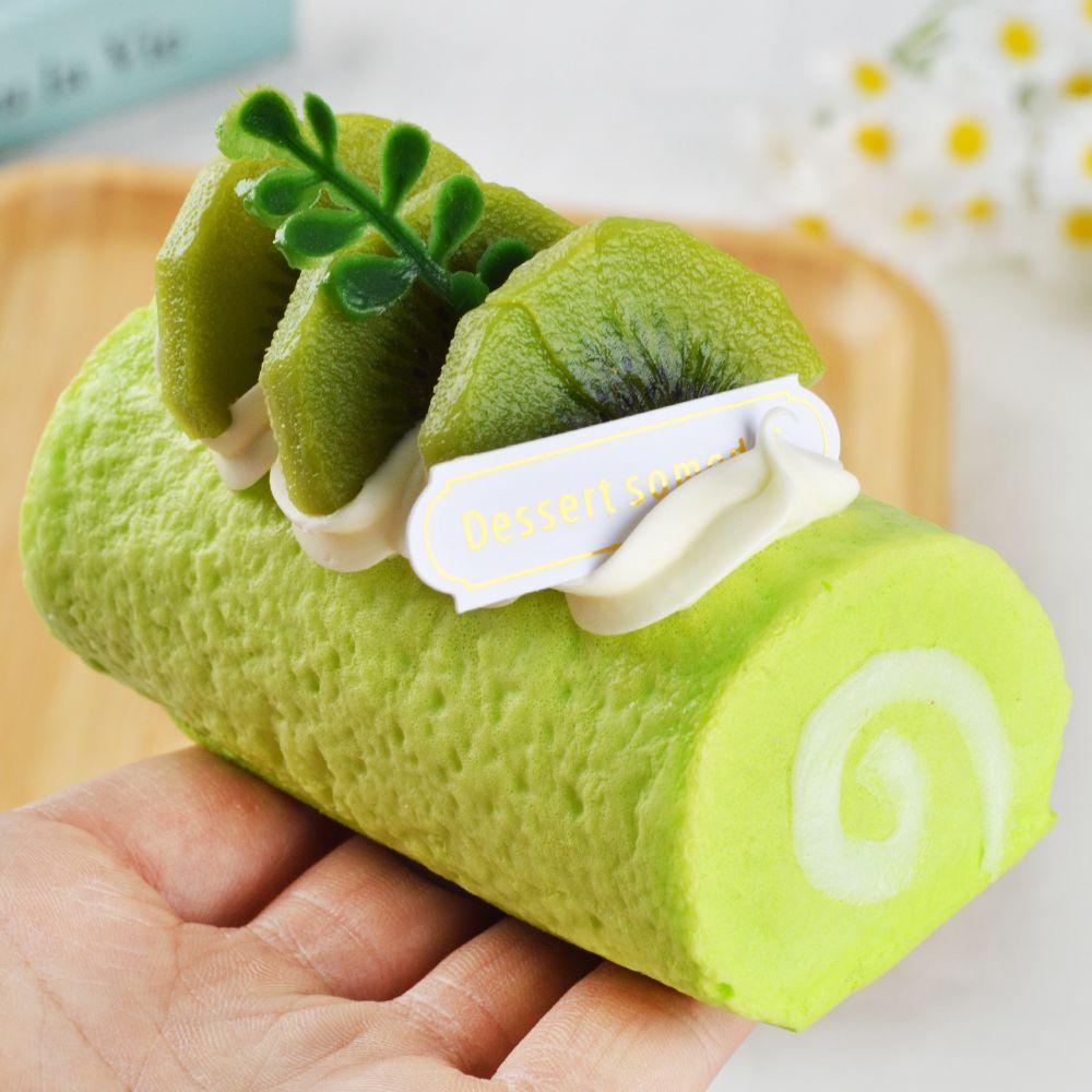 Super Soft Swiss Roll Squishy Toy Hand Relax Slow Rebound Fidget Toy for Kids Adults