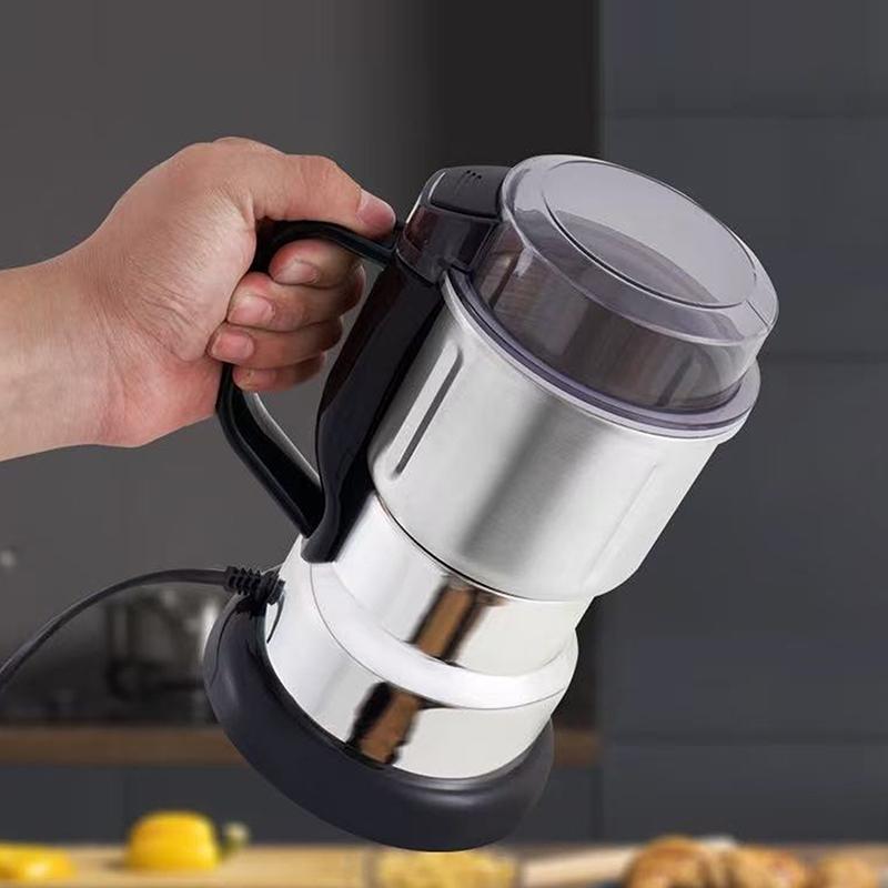 300W elektrický multifunkční kávomlýnek Kuchyňský mlýnek na obiloviny, ořechy, fazole, koření, zrna pro domácí použití