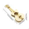 Wood Kit Science Toys Handmade Funny Miniature Guitar Model Set for Students Secondary Children