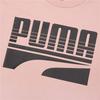 Puma Alphabet Print Loose Crew Neck Sweatshirt Men Tops Bridal-Pink 580905-14