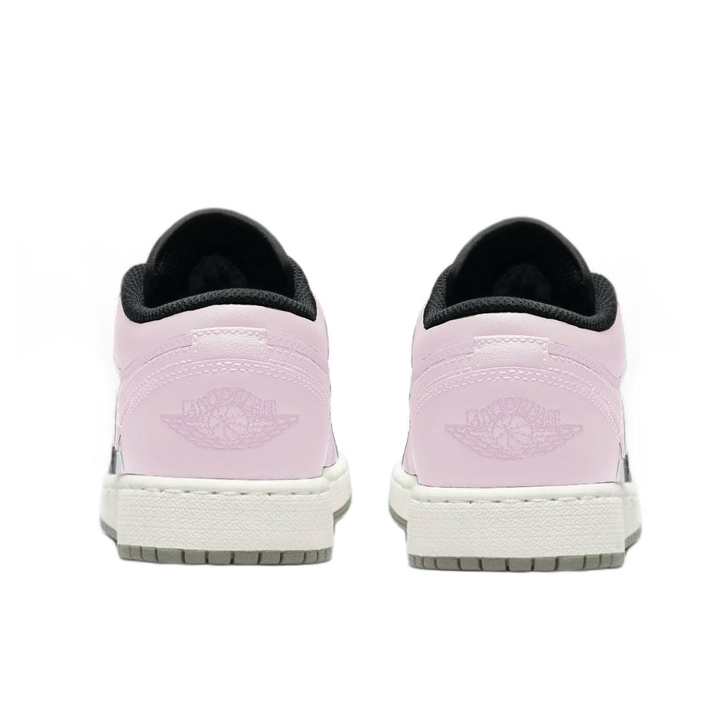 Jordan Air Jordan 1 Abrasion Resistant Abrasion Resistant Low top Vintage Basketball Shoes Unisex Pink 553558-092(Team1119-1)