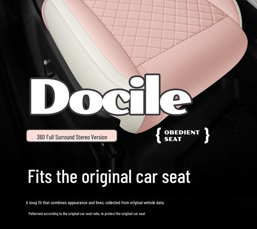 BYD Yuan UP All-Season Leather Car Seat Cover - Full Coverage & Breathable