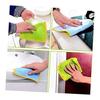 UKCOCO 5 Pack Microfiber Kitchen Towels, Highly Absorbent, Double-Sided Cleaning Cloths, Soft, Scratch-Resistant, Multi-Purpose for Kitchen,