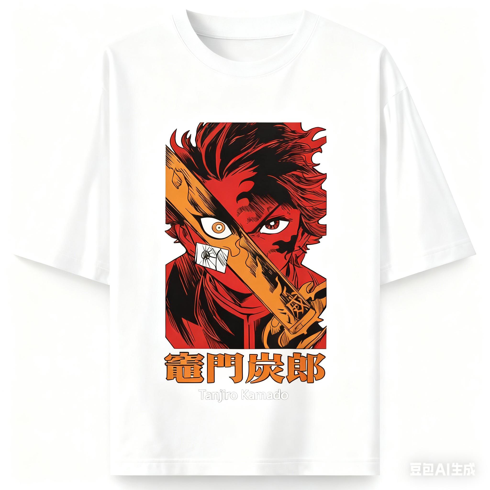 

Demon Slayer Anime Printing Oversized Cotton Tshirt Men and Women Comfortable Fashion Street Y2K Summer Short Sleeve Tshirt XL