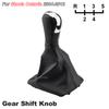Auto 5-Gang Schalthebelknauf Für Skoda Octavia 2004 2005 2006 2007 2008 2009 2010 2011 2012 Auto Schalthebelmanschetten Lederstiefel