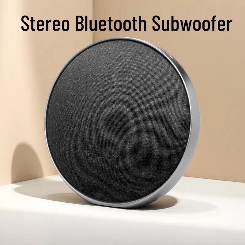 Harman Flying Saucer Creative Desktop Bluetooth Speaker with Subwoofer and Wireless Mini Card Slot.