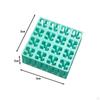 Nail Drill Bit Holder, Bits Organizer Portable Sturdy Lightweight 16 Holes Display Stand