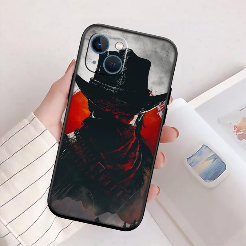 RP25 Cowboy New High-End Shell Phone Case for iPhone 16 15 14 13 12 Pro Max Plus Mini