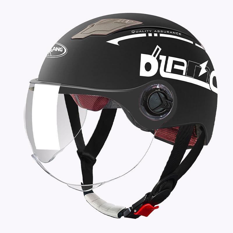 Helmet 3C Certified Electric Car Helmet Four Seasons Universal Motorcycle Summer Battery Car Half Helmet