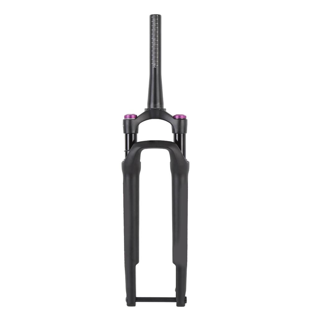 Bike Front Suspension Fork Aluminum Alloy 12x100MM Through Axle Manual Lockout Shock Absorber Air Su
