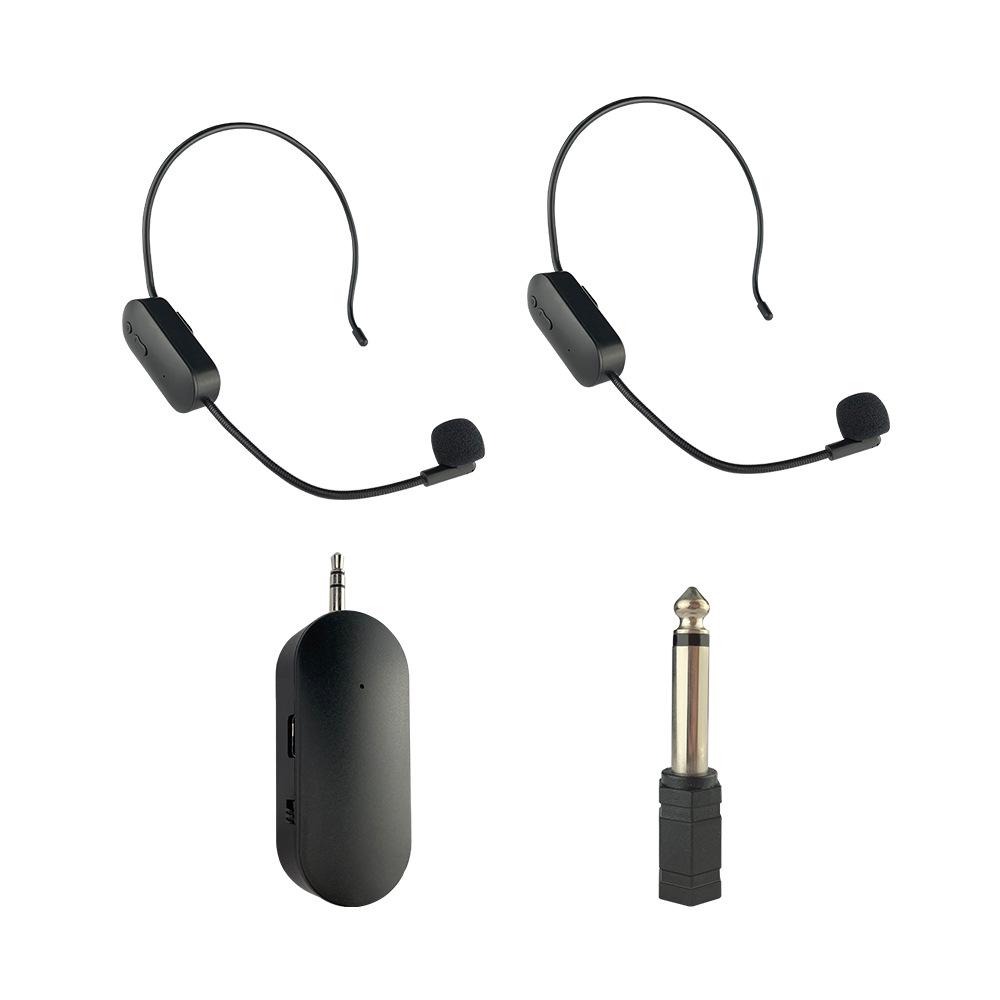 2.4G Wireless Mic & Amplifier: Bluetooth Headset for Teaching, Stage, Phone, Computer