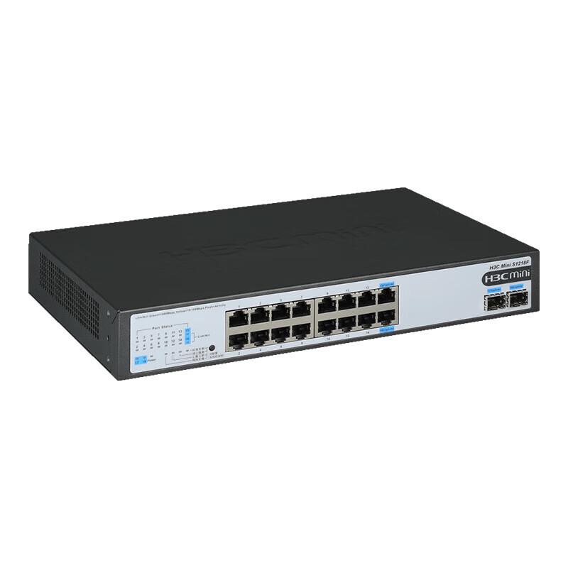 H3C S1218F 16-Port Gigabit Unmanaged Switch