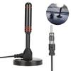 Car Radio Antenna,Universal Car AM FM Radio Antenna,Suction Cup Radio Antenna with Base,Antenna Signal Amplifier for Car TV