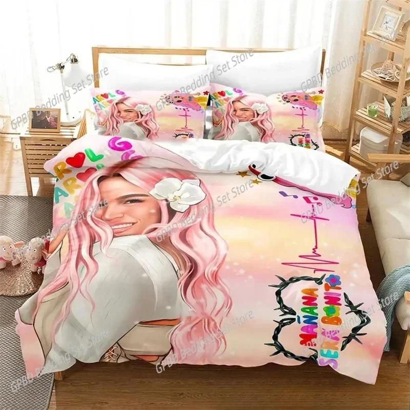 Karol G Manana Sera Bonito Bichota 3D NEW Duvet Cover Pillowcase Bedding Set Adult Boy Girl Bedroom Children Single Double Large