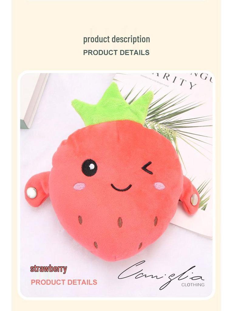 Musical Plush Toy: Strawberry, Banana & Carrot – Interactive Parent-Child Play Piano