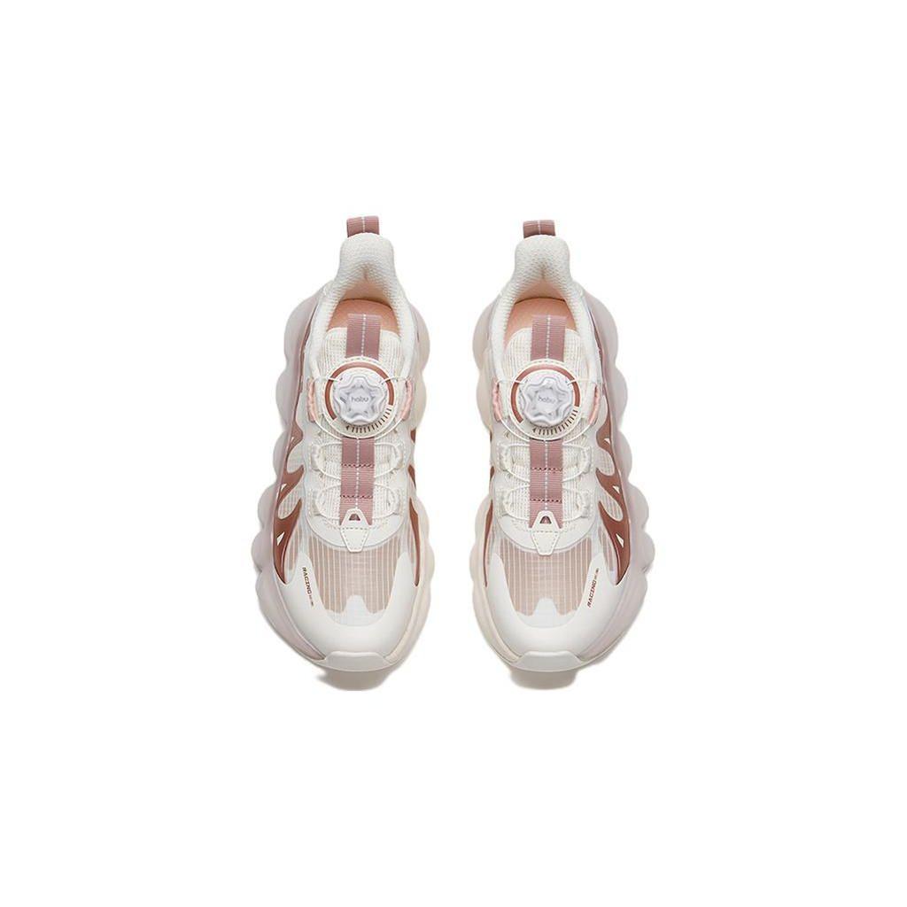 Anta Kids Starry Anti-Slip Shock Absorbing Durable Casual Shoes Kids Shoes White Platinum 322238889-6