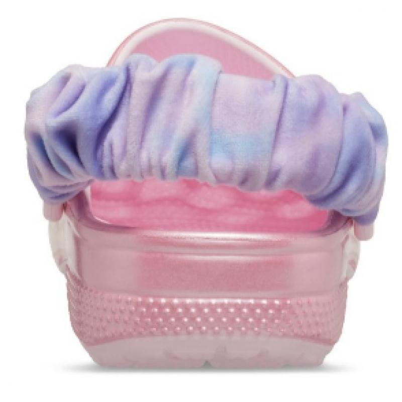 CrocS Children S ShoeS claSSic Scrunch Shell Clog kidS Pink Milk 211975 6zw