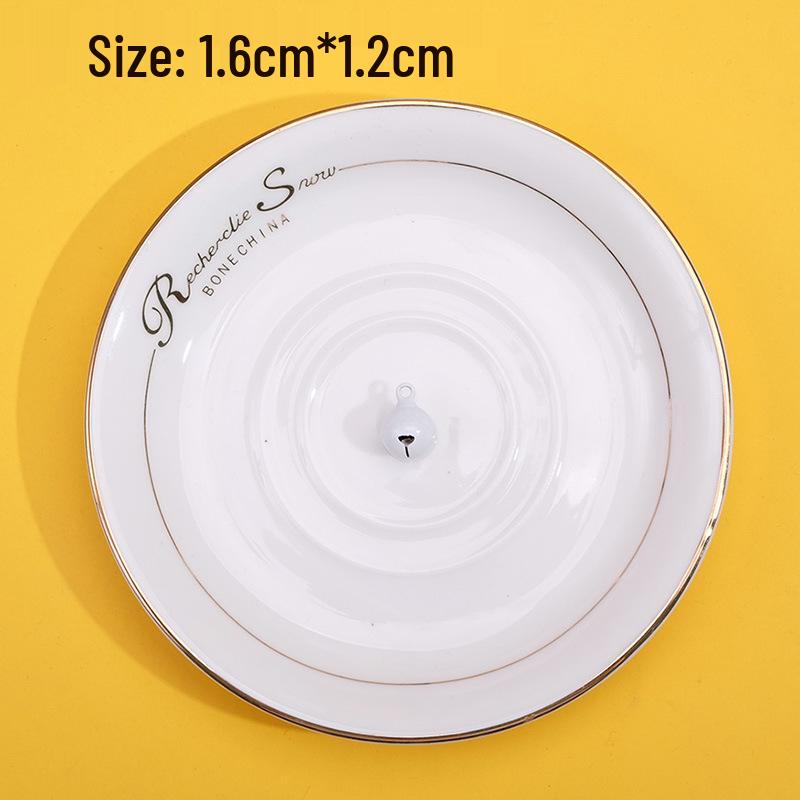 

Creative Handmade Colorful Alloy Bell Keychain Pendant Accessories Single Bell Price Normal Packaging