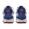 Air Jordan 6 Rings GS White True Blue Kids Sneakers University-Red Light-Steel-Grey 323419-140