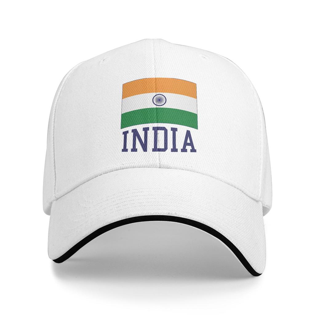 Bandiera Indiana Tricolore con Chakra di Ashoka Cappellino da Baseball Indiano Desi Cappellino Trucker alla Moda Cappellino Snapback per Coppia Primavera Donna Rock