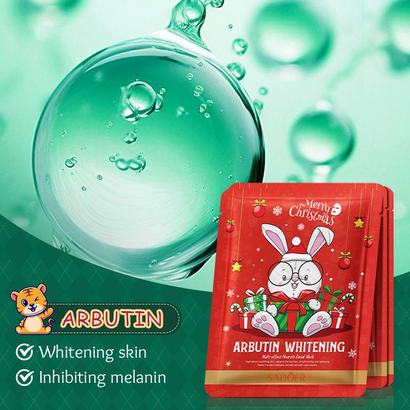 Sadoer Christmas Mask Series Whitening Facial Mask Hydrating Mask