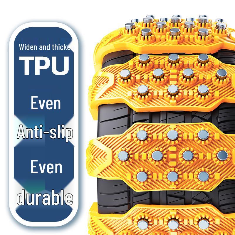 Universal Thickened Anti-Skid Ice-Breaking Tire Chains for Sedans & SUVs