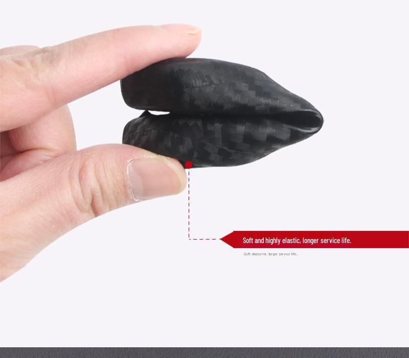 Mitsubishi Outlander Key Case: Carbon Fiber Cover for ASX, Pajero, Lancer, Roar, Changan CS75