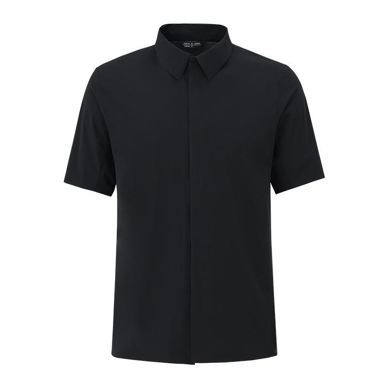 

Мужская футболка с коротким рукавом UPF50+ стрейч с ледяным эффектом - Легкая, водоотталкивающая, дышащая со скрытой молнией XXL