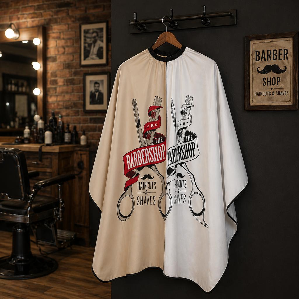 Large Barber' Hairdressing Cape for the Haircut Salon