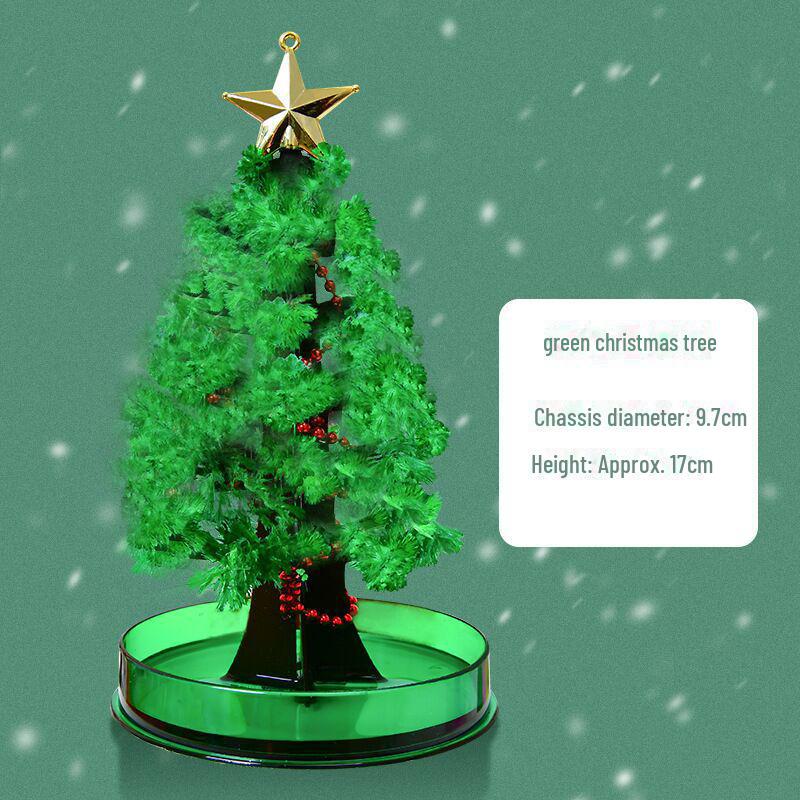 

Волшебная бумажная цветущая рождественская елка - креативная волшебная кристальная елочная игрушка для рождественского подарка детям