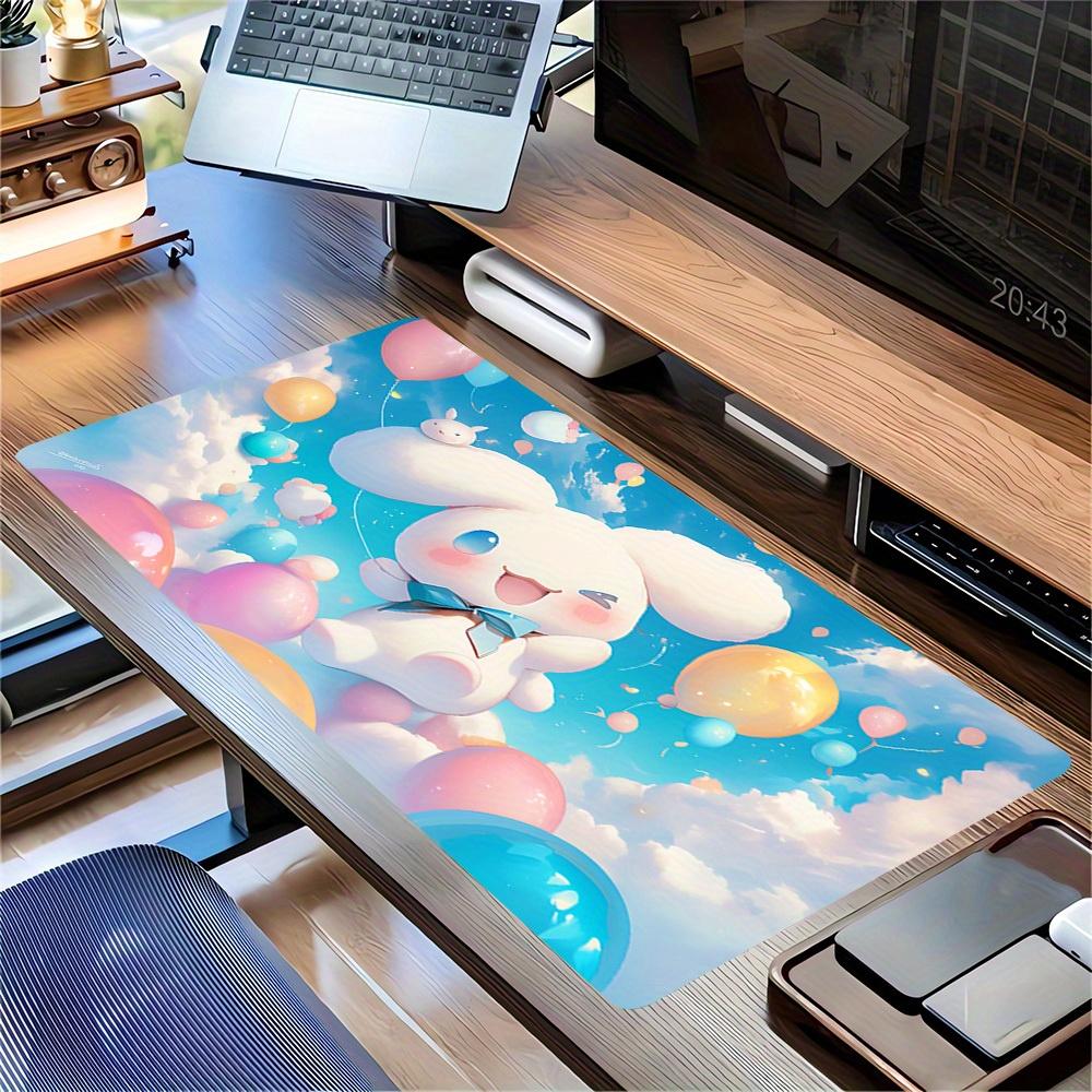 1pc Cinnamoroll Balloons SkyComputer Pad with Vibrant Game Machine Print, Mouse Pads for Desk0515023