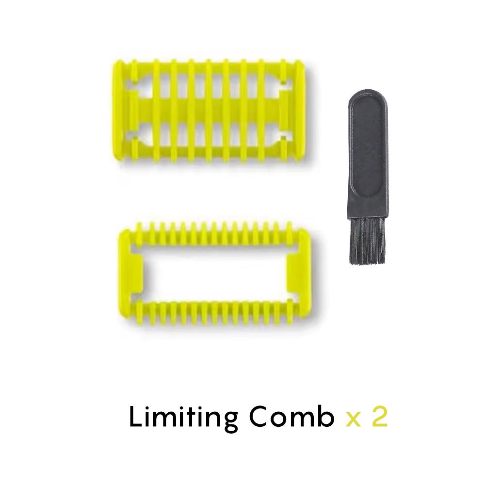 

Adjustable Guards Comb Kit for Small T-Blade Razor OneBlade Nose Hair Trimmer for One Blade Electric Shaver QP2520 2 Limiting Combs