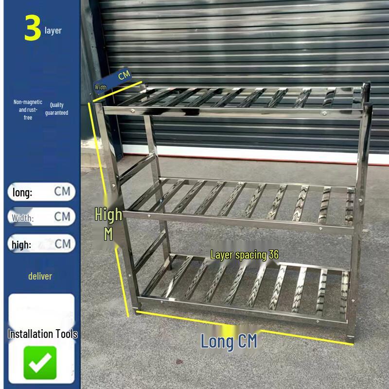 

Miling Commercial Stainless Steel Storage Shelf