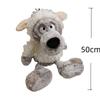 Adorably Husky Plush Toy Lovely Penguin Stuffed Fairy Tale Cunning Big Bad Wolf Doll Orangutan Plushies kawaii home