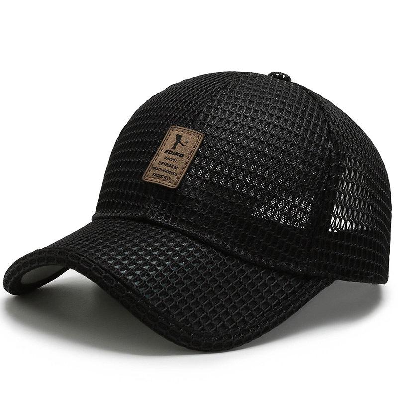 Men's Summer Sun Protection Baseball Cap - Breathable Mesh Outdoor Hat