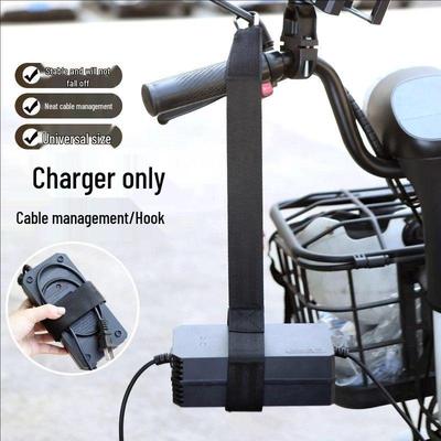 Heavy-Duty Electric Vehicle Charger Hook with Anti-Drop Design - Cable Organizer & Battery Car Charger Bracket