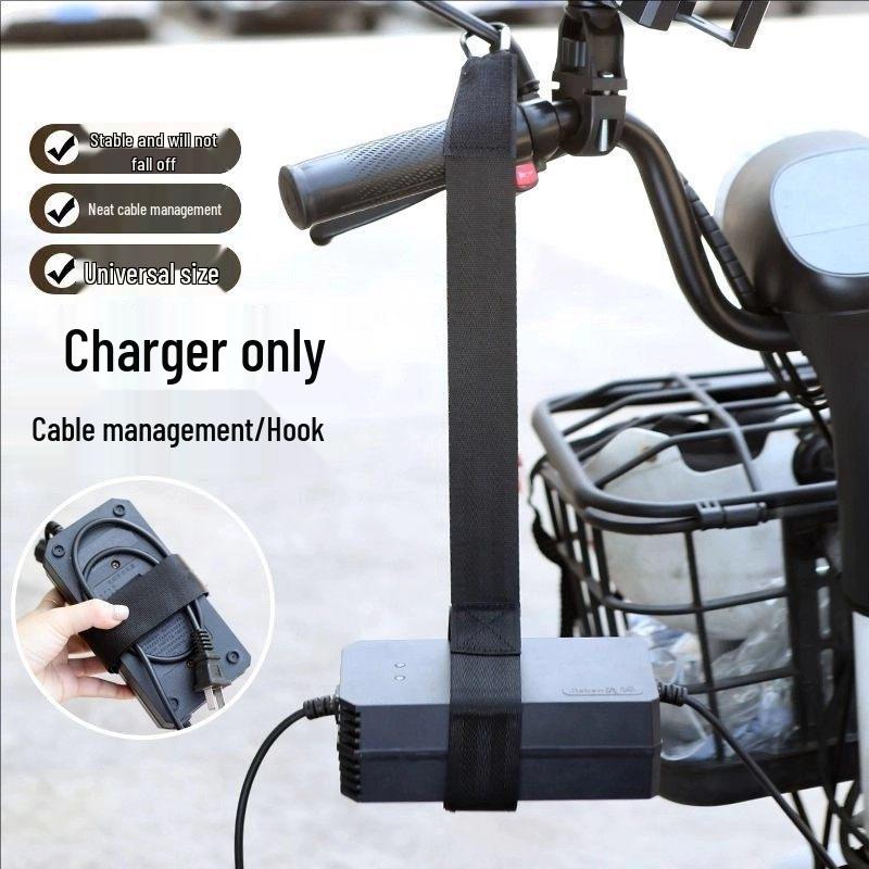 Heavy-Duty Electric Vehicle Charger Hook with Anti-Drop Design - Cable Organizer & Battery Car Charger Bracket