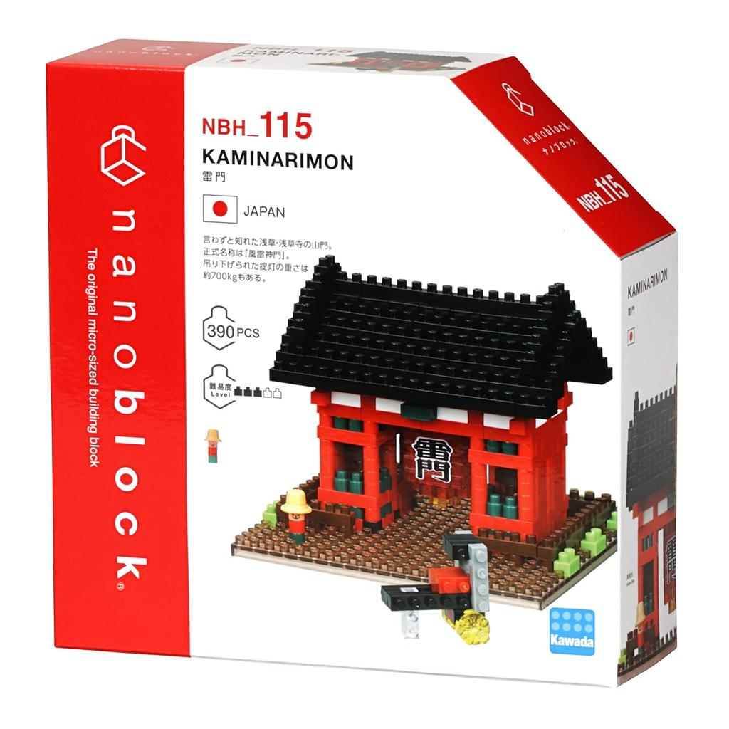 Nanoblock Kawada NBH115 Nanoblock Kaminarimon