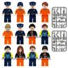 SWAT City Police Special Forces Moc Modern Army Soldier Sets Minifigure MOC Assembly Army Building Block Bricks Toys