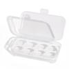 3/4/8 Grid Egg Holder Plastic Egg Protector Tray Portable Eggs Carrier Container Case for Refrigerator Camping Picnic Hiking