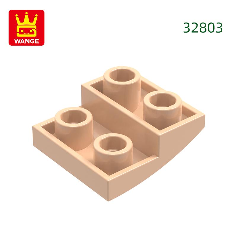 150Pcs/lot 32803 Slope Curved 2x2x2/3 Construction Block Moc Colour Accessories Works With featuring Brick DO IT YOURSELF Children's Toy