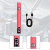 Soldering Iron Kit Battery Pen 650mAh Mini with Storage Case USB Cordless for Solder