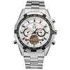 FORSINING Classic Automatic Sport Men Watch Tourbillon Mechanical Skeleton Multifunctional Date Day Month Male Casual Wristwatch