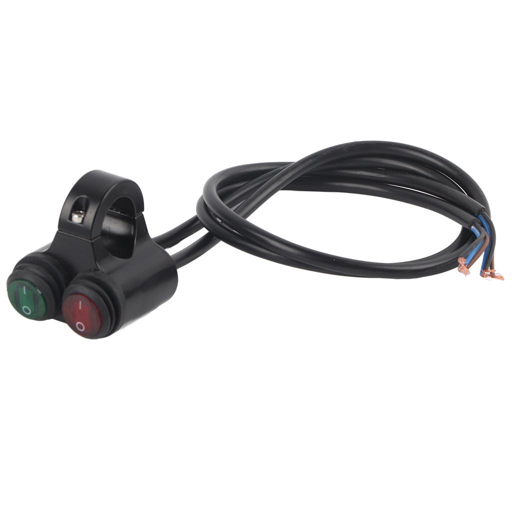 22mm  Motorcycle Handlebar Headlight Brake Fog Lights Horn Dual Control Button  Motorcycle ON/OFF
