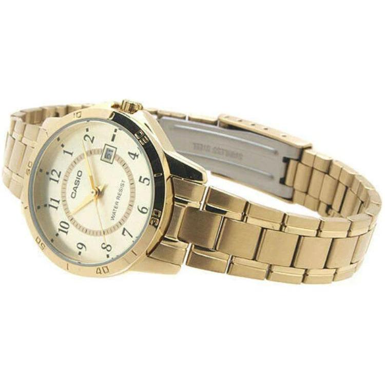 Casio Men Standard Series Gold Watch MTP-V004G-9B MTP-V004G-9B