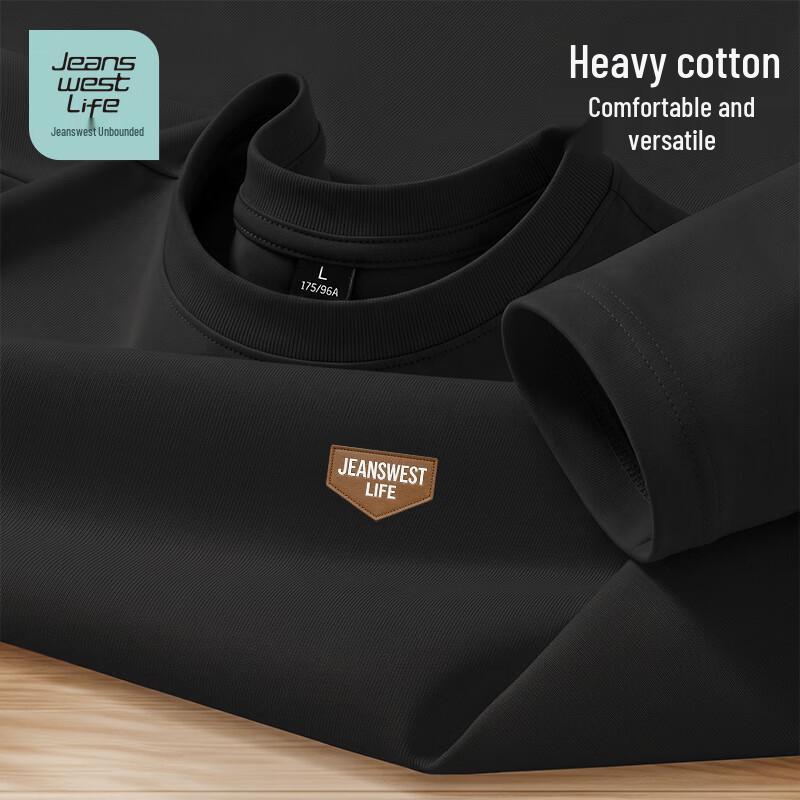 JEANSWEST LIFE Men's Printed Cotton Long Sleeve T-Shirt