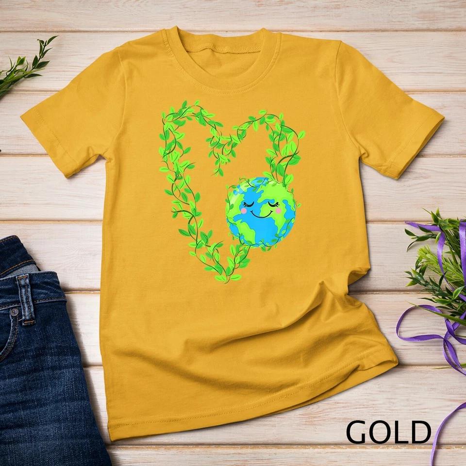 Earth Day 2023 Heart Earth Day Kids Boys Girl T-Shirt Unisex T-shirt 2 M