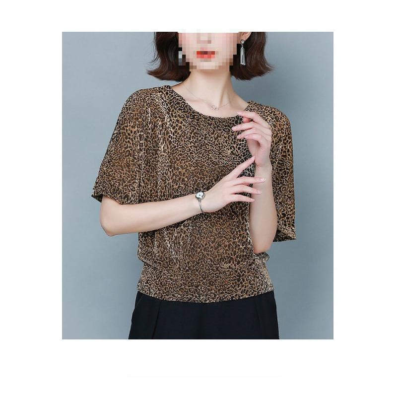 New Large Size Loose Short Sleeve Top