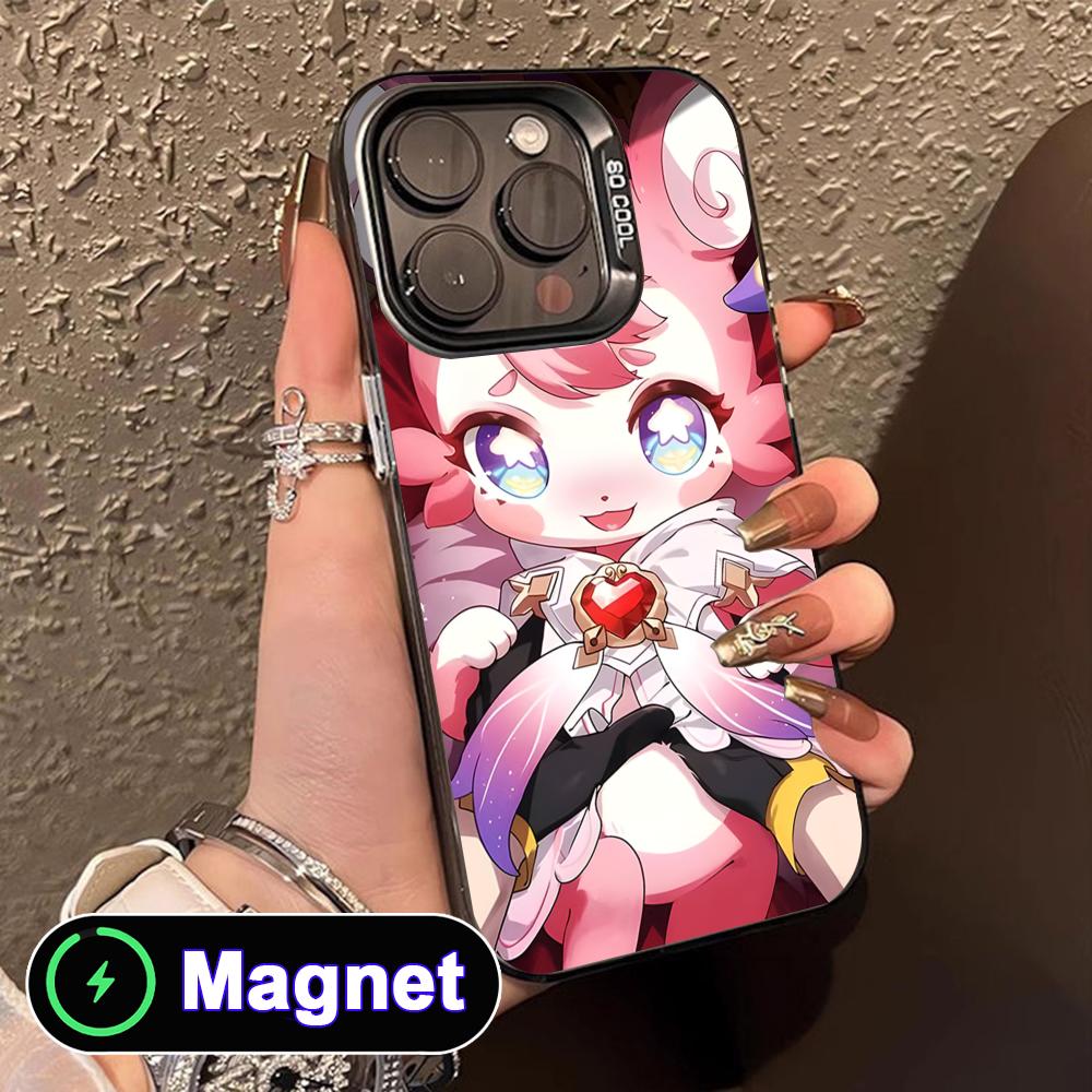 HSR Mem Translucent MagSafe Mobile Phone Case for iPhone 17 16 15 14 13 12 11 Air Pro Max Plus Colorful Cover