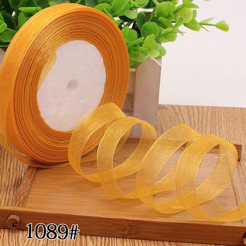 1.2-4cm (45meters/roll) Satin Edge Ribbon Organza Ribbon for Bow Wedding Christmas Party Decoration Handmade DIY Wrapping Crafts